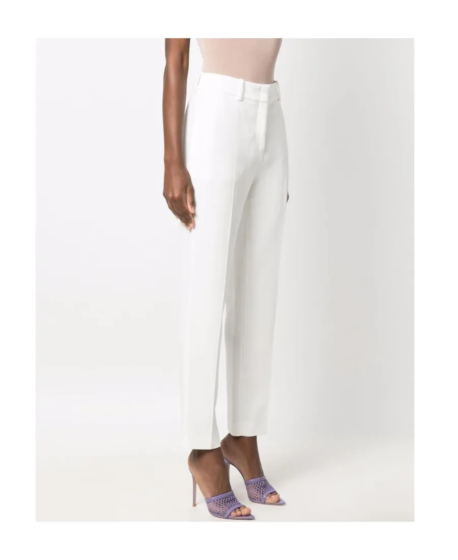 Straight-Leg Tailored Trousers