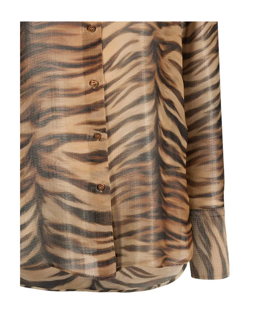 Tiger Print Shirt