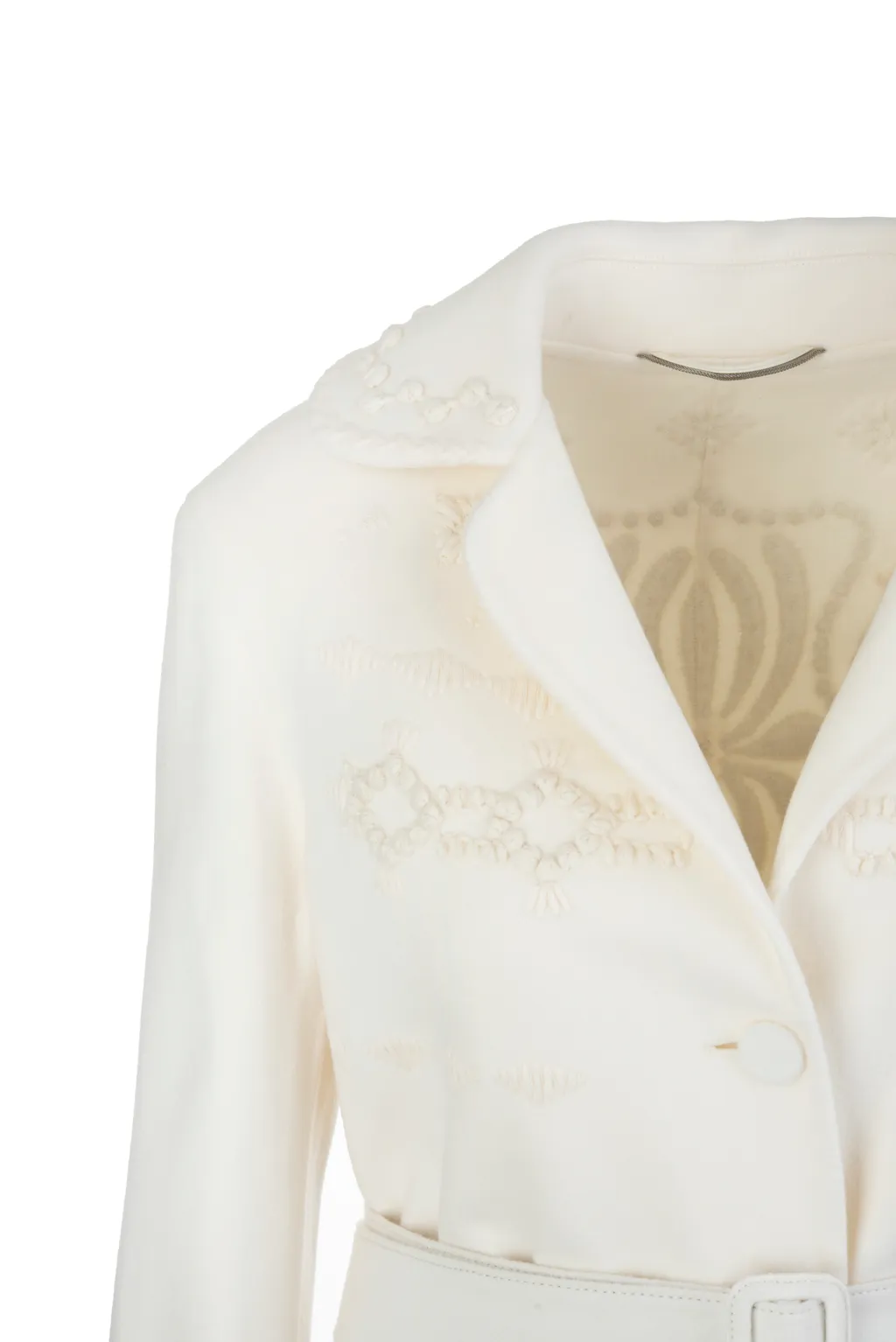 Embroidered Wool Jacket