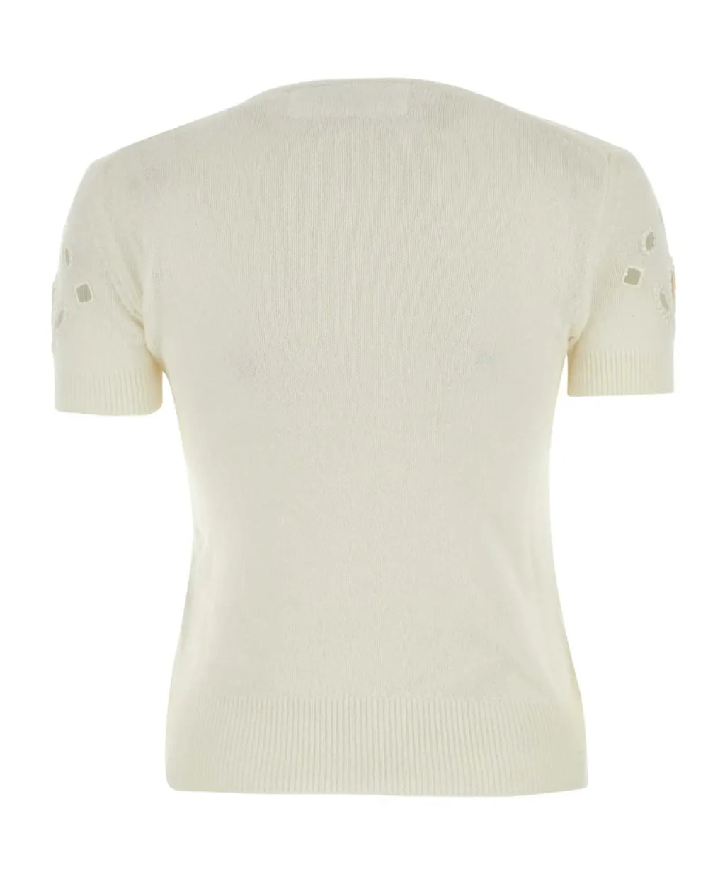 Short-Sleeved Sweater