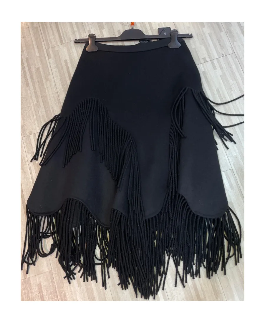 Fringed Detail Skirt