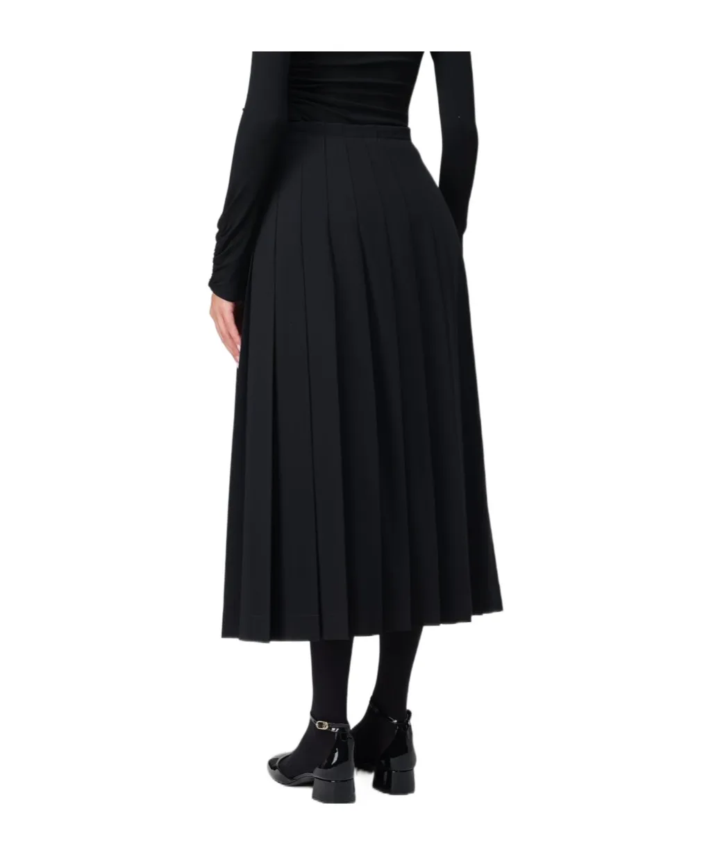 Pleated Midi Skirt