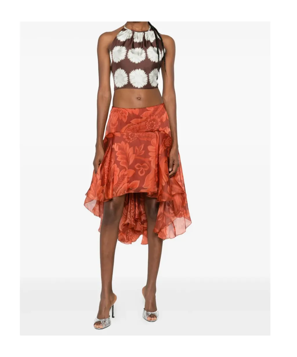 Ruffled Skirt