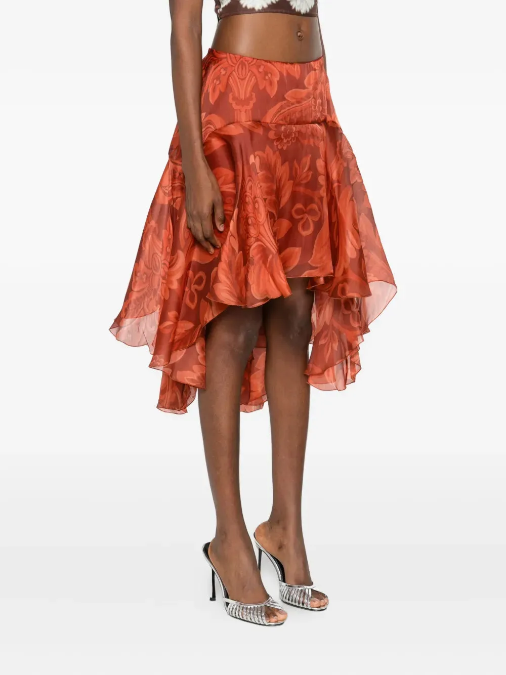 Ruffled Skirt