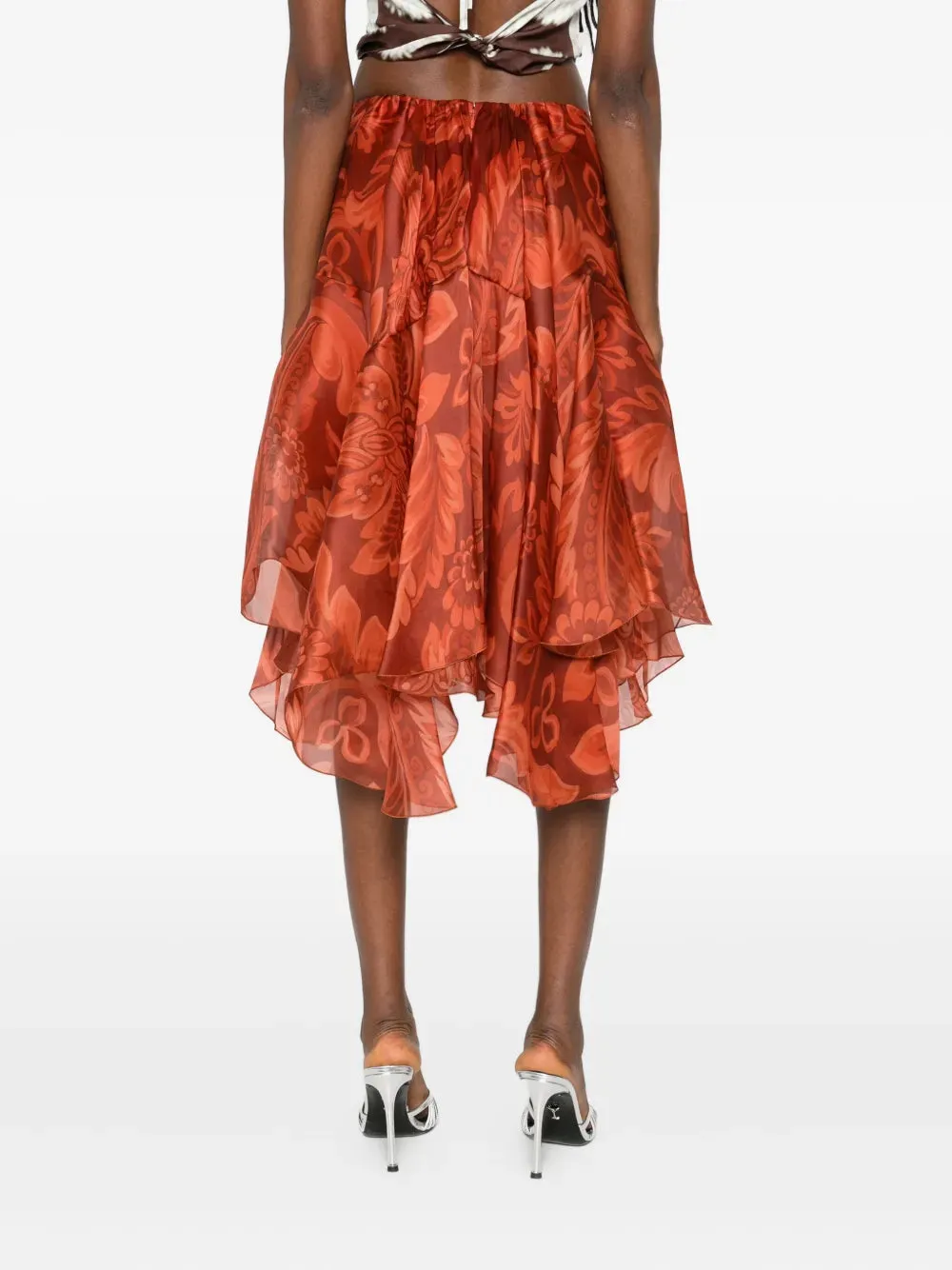 Ruffled Skirt