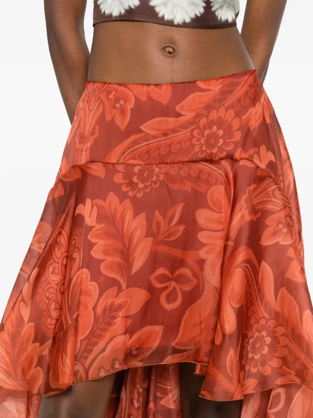Ruffled Skirt