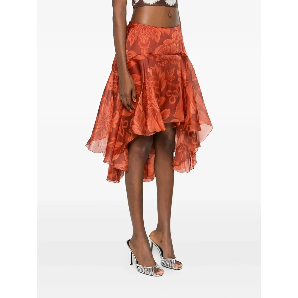 Elastic Waist Skirt