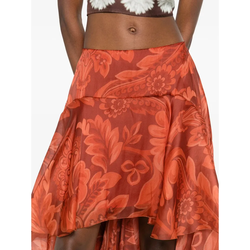 Elastic Waist Skirt