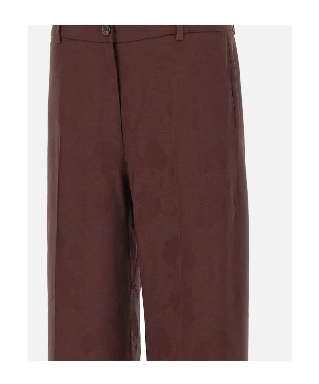 Straight-Leg Trousers