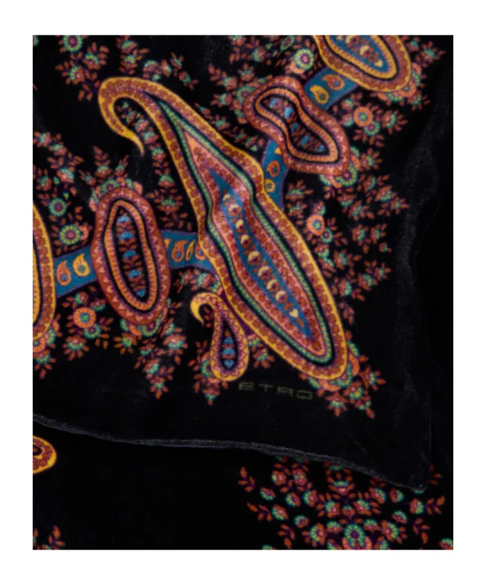 Placed-Print Scarf