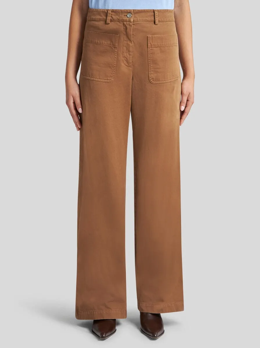 Wide-Leg Trousers