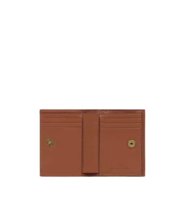 Small Tumbled Leather Pony Wallet