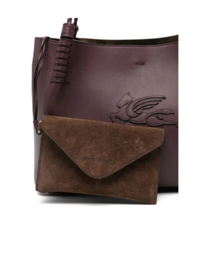 Small Libra Leather Shoulder Bag