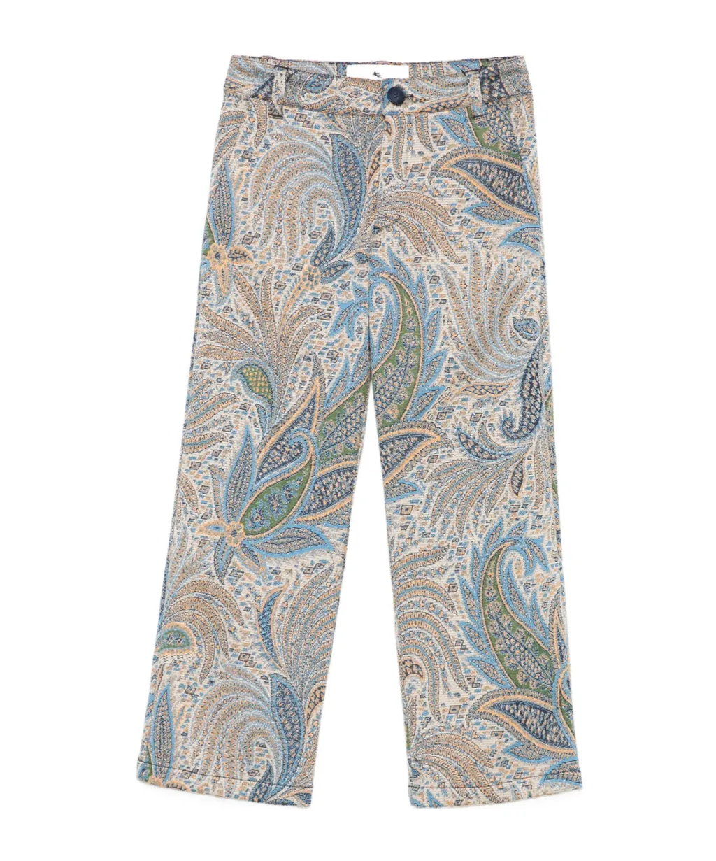Straight-Leg Casual Pants