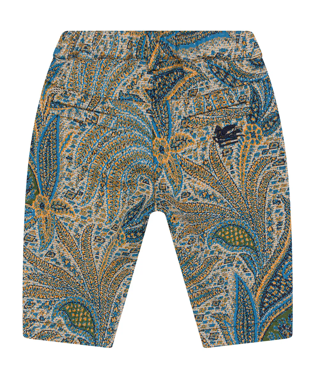 Elastic Waist Casual Pants