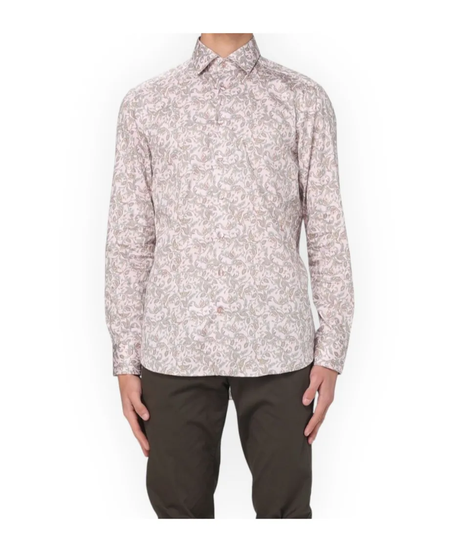 Paisley Printed Long Sleeved Shirt