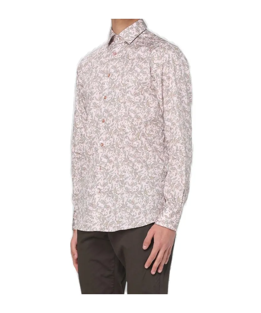 Paisley Printed Long Sleeved Shirt