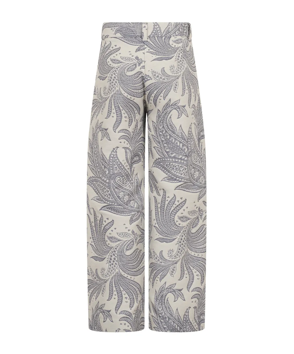 Floral Pattern Pants