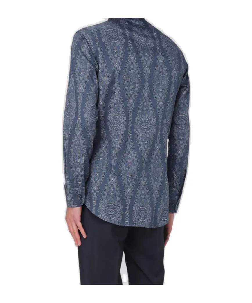 Regular Fit Paisley Printed Shirt