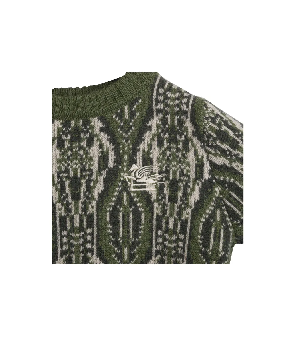 Logo Embroidered Crewneck Jumper