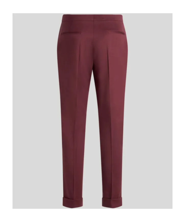 Cropped Stretch Trousers