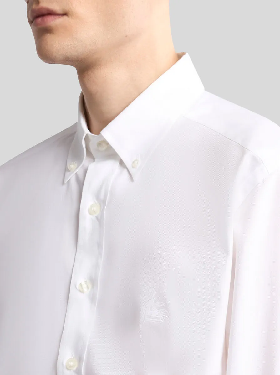 Logo Button-Down Shirt