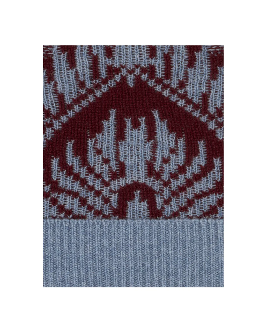 Knit Jacquard Beanie