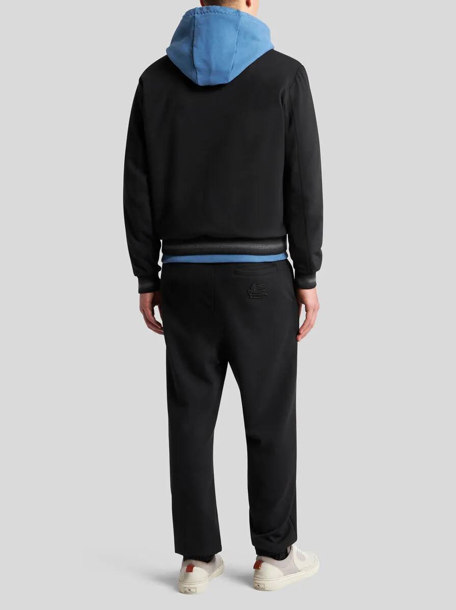 Logo-Embroidered Zipped Bomber Jacket
