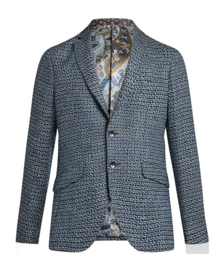 Single-Breasted Tailored Blazer