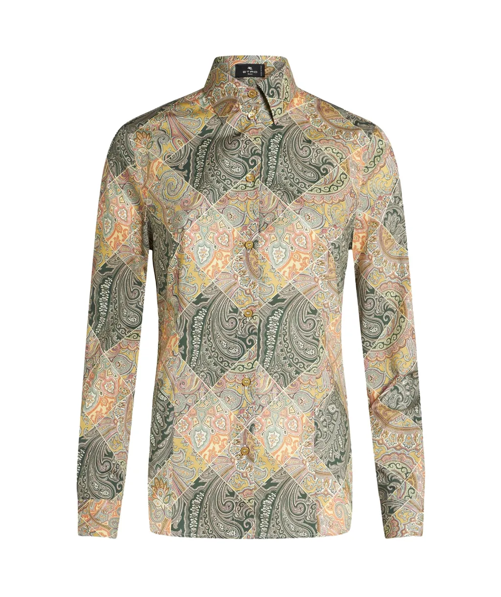 Printed Poplin Shirt