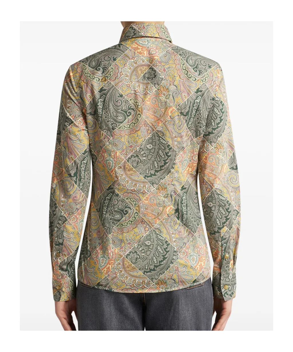 Printed Poplin Shirt