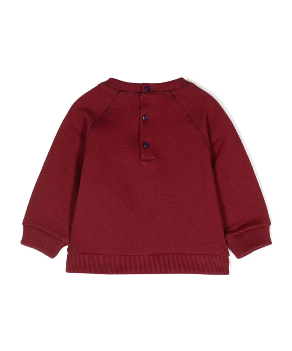 Pegaso Embroidered Crewneck Sweatshirt