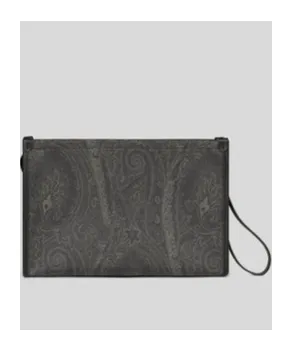 Pegaso Detail Large Paisley Pouch