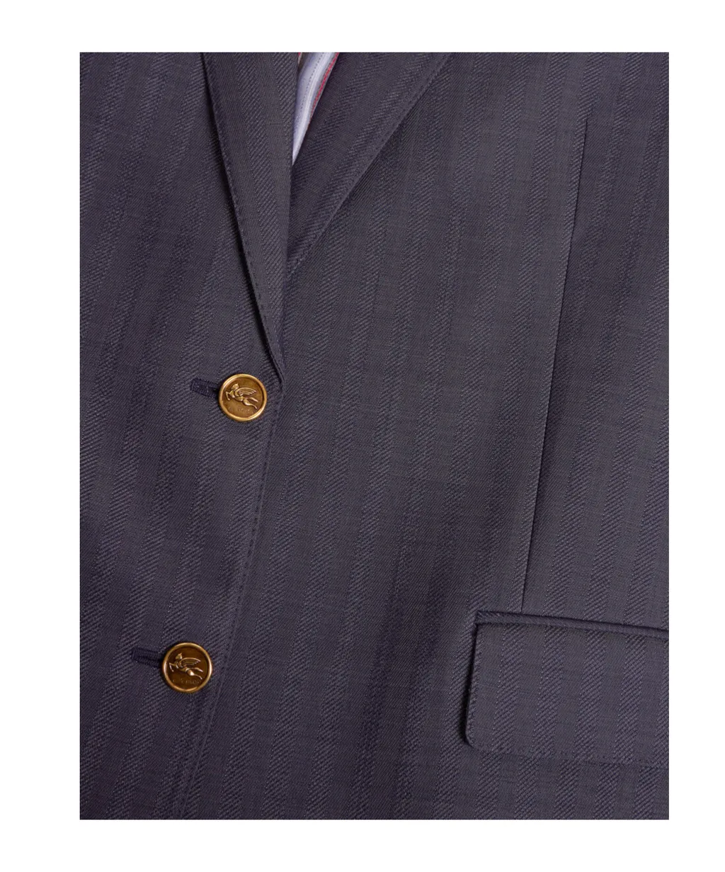 Pegaso Single-Breasted Blazer