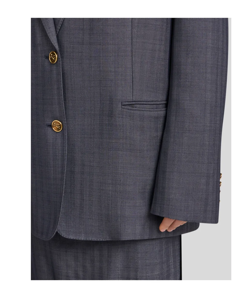 Pegaso Single-Breasted Blazer