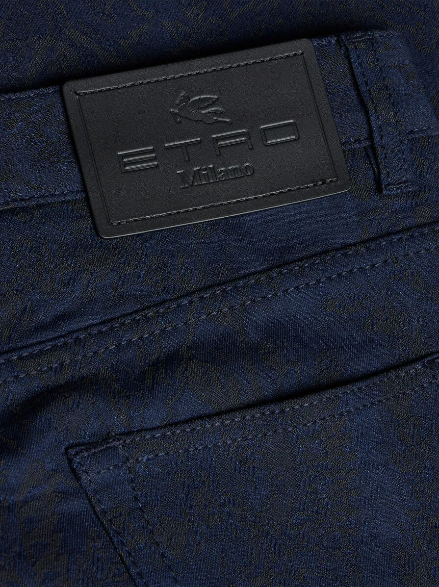 Jacquard Jeans