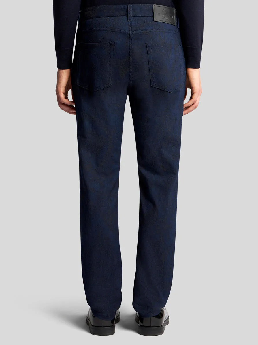 Jacquard Jeans