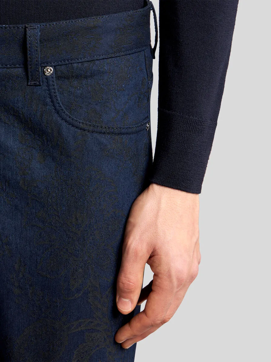 Jacquard Jeans