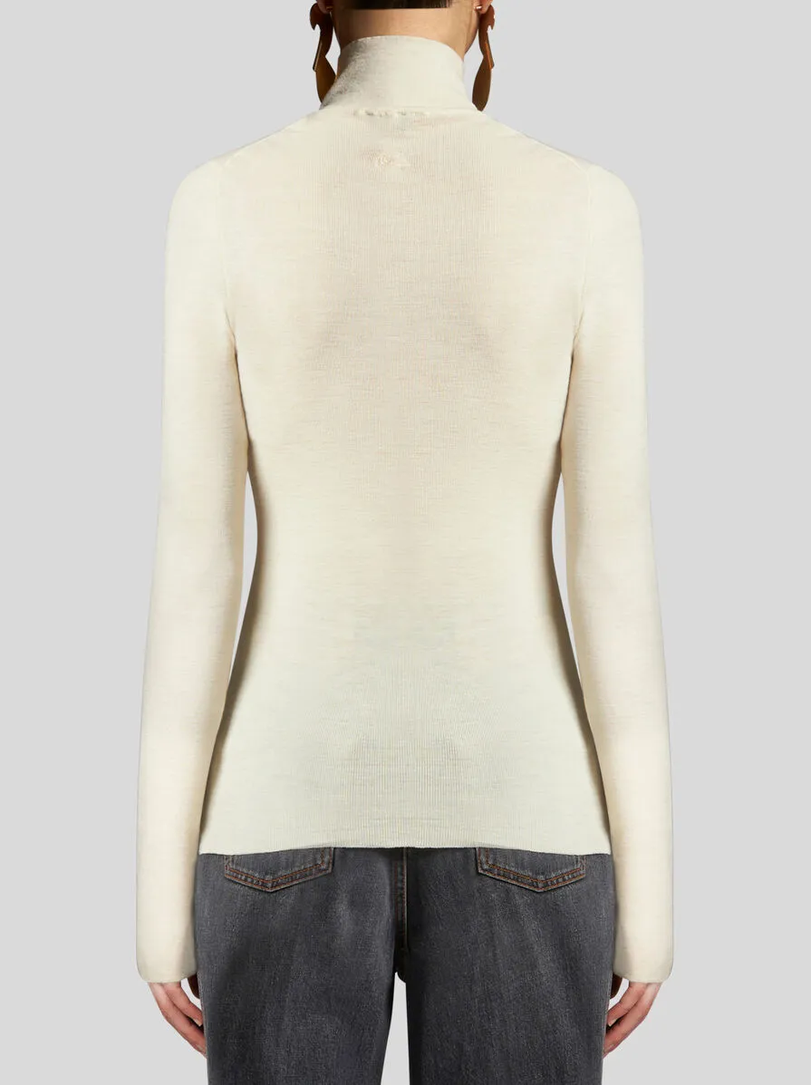 Wool Turtleneck Sweater