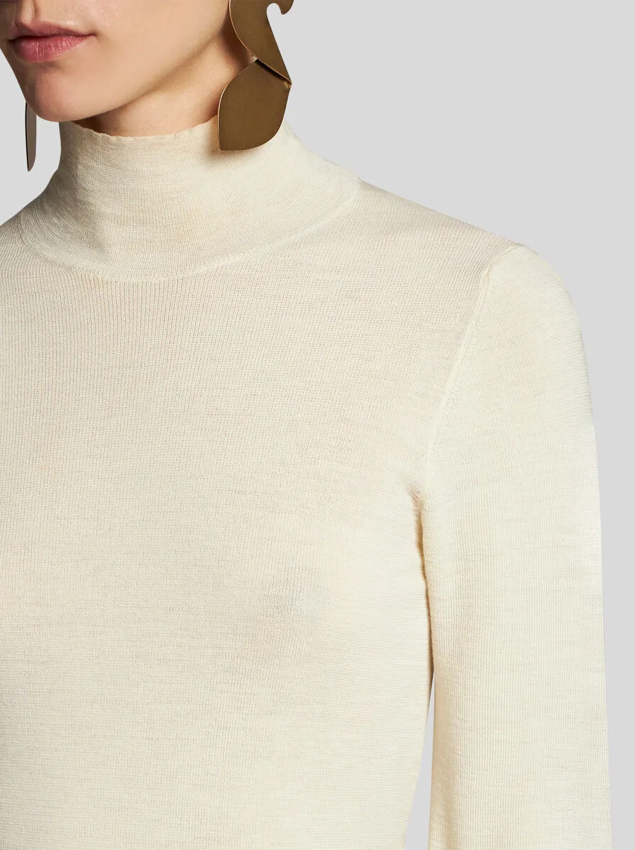 Wool Turtleneck Sweater