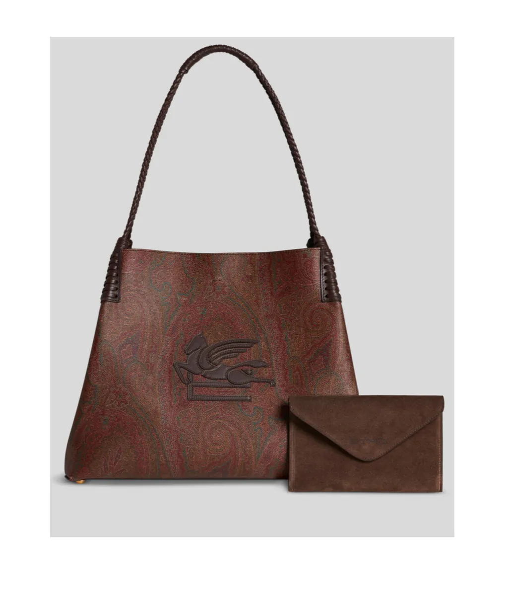 Medium Paisley Libra Tote Bag