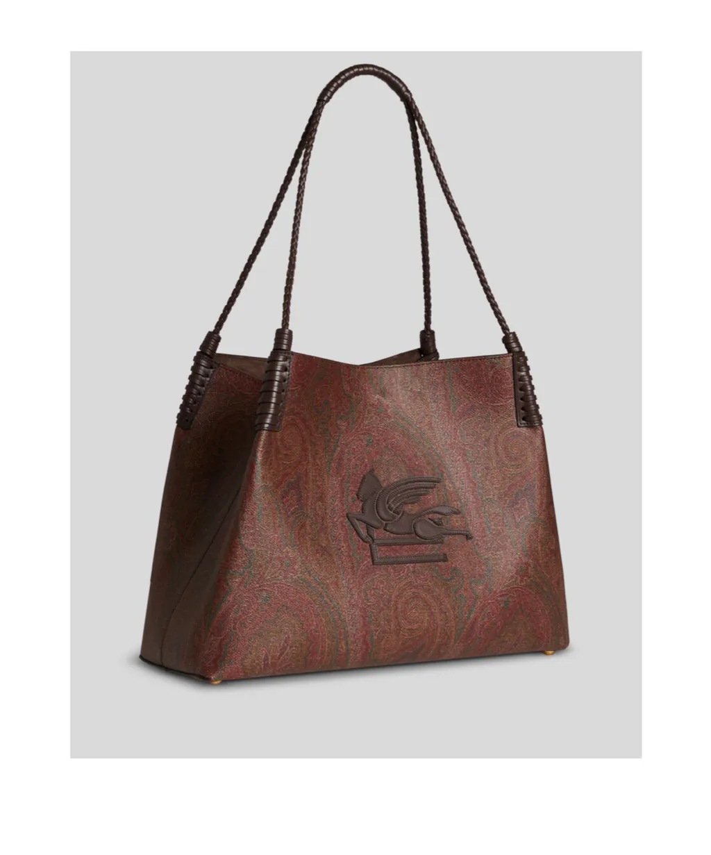 Medium Paisley Libra Tote Bag