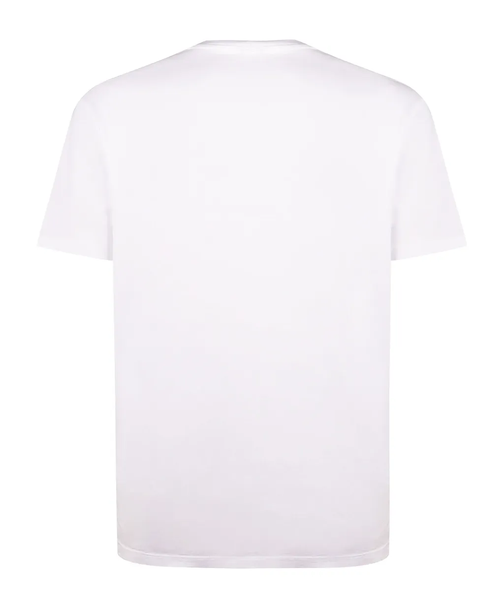 Open-Necked Black Shirt