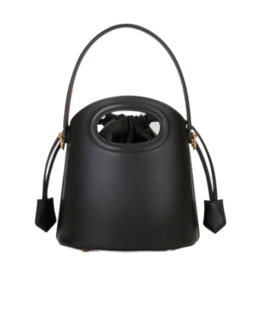 Drawstring Mini Bucket Bag