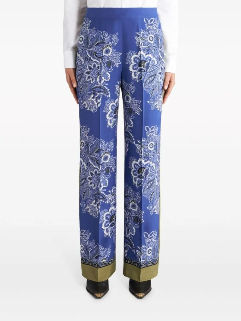 Bandanna Bouquet Palazzo Trousers