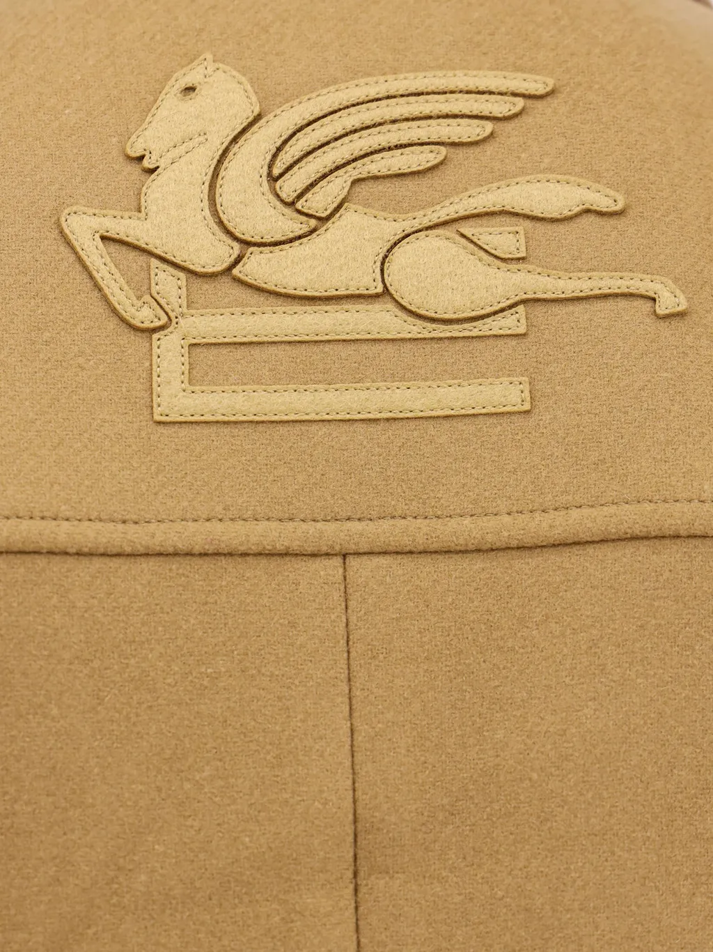 Single Breasted Pegaso Detailed Coat