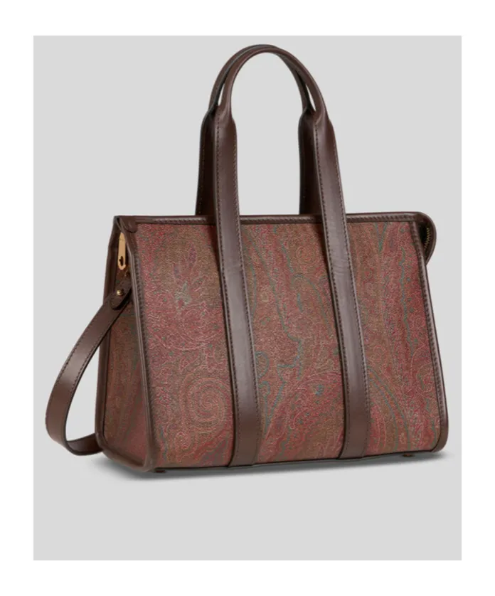Paisley Small Top Handle Bag