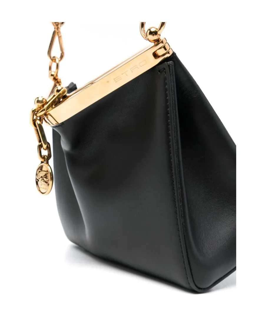 Vela Logo Charm Mini Shoulder Bag