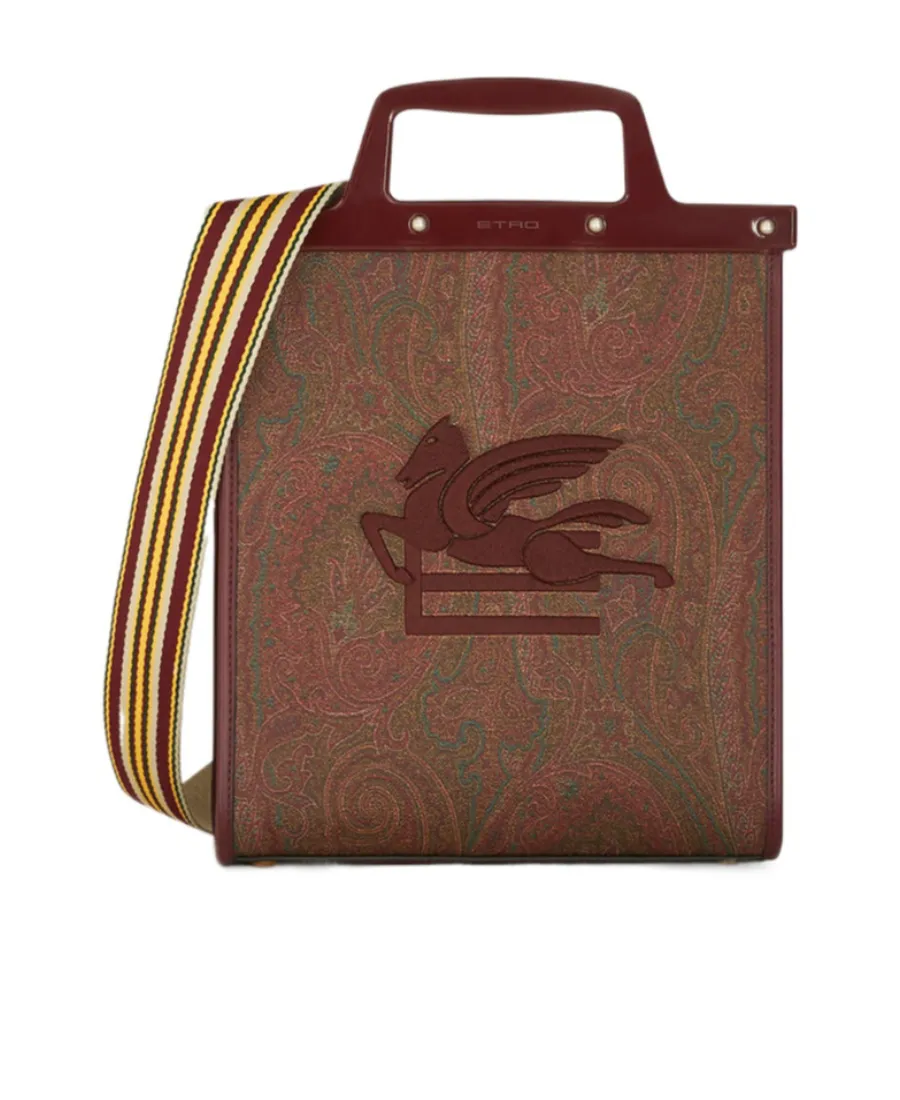 Paisley Love Trotter Medium Top Handle Bag