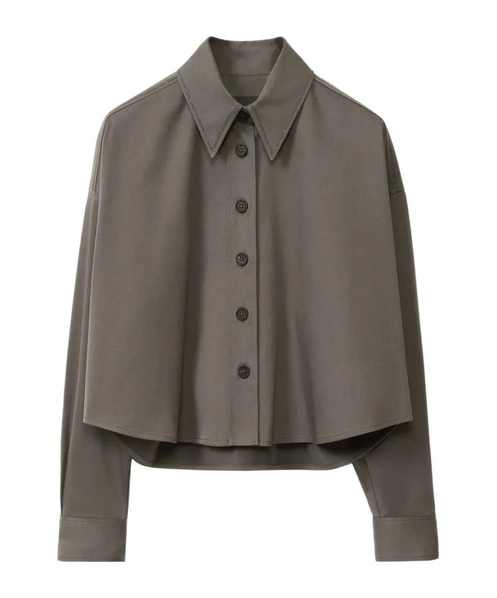 Cropped Casual Jacket